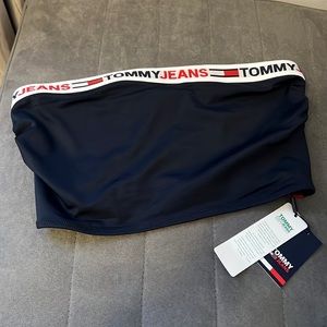 Tommy Jeans Logo Bandeau Tube Top
